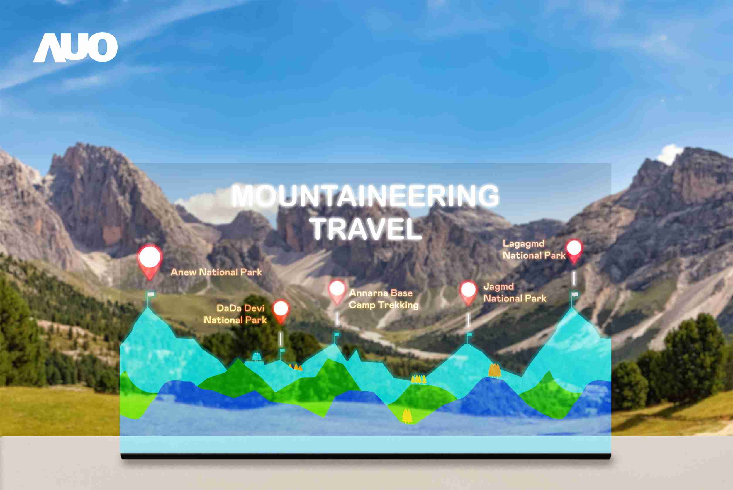 汇旺支付展示全球单片尺寸最大(*)42吋透明Micro LED显示器拼接而成的〝64吋透明Micro LED显示器〞，，具备高透明度、、、1,000 nits高亮度、、、、广色域、、、采用三边无边框的无缝拼接等多重特色，，呈现超高清、、、细腻画质而不遮挡后方视觉，，满足层峰需求，，可广泛运用于零售、、、艺术展览或商业空间等场域